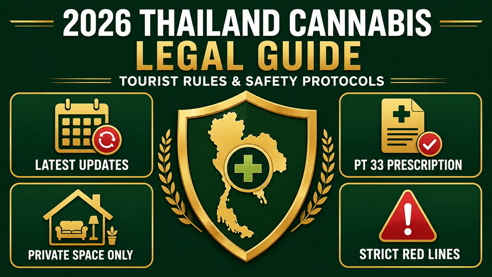 2026 Thailand Cannabis Update: What tourists need to know about the new regulations