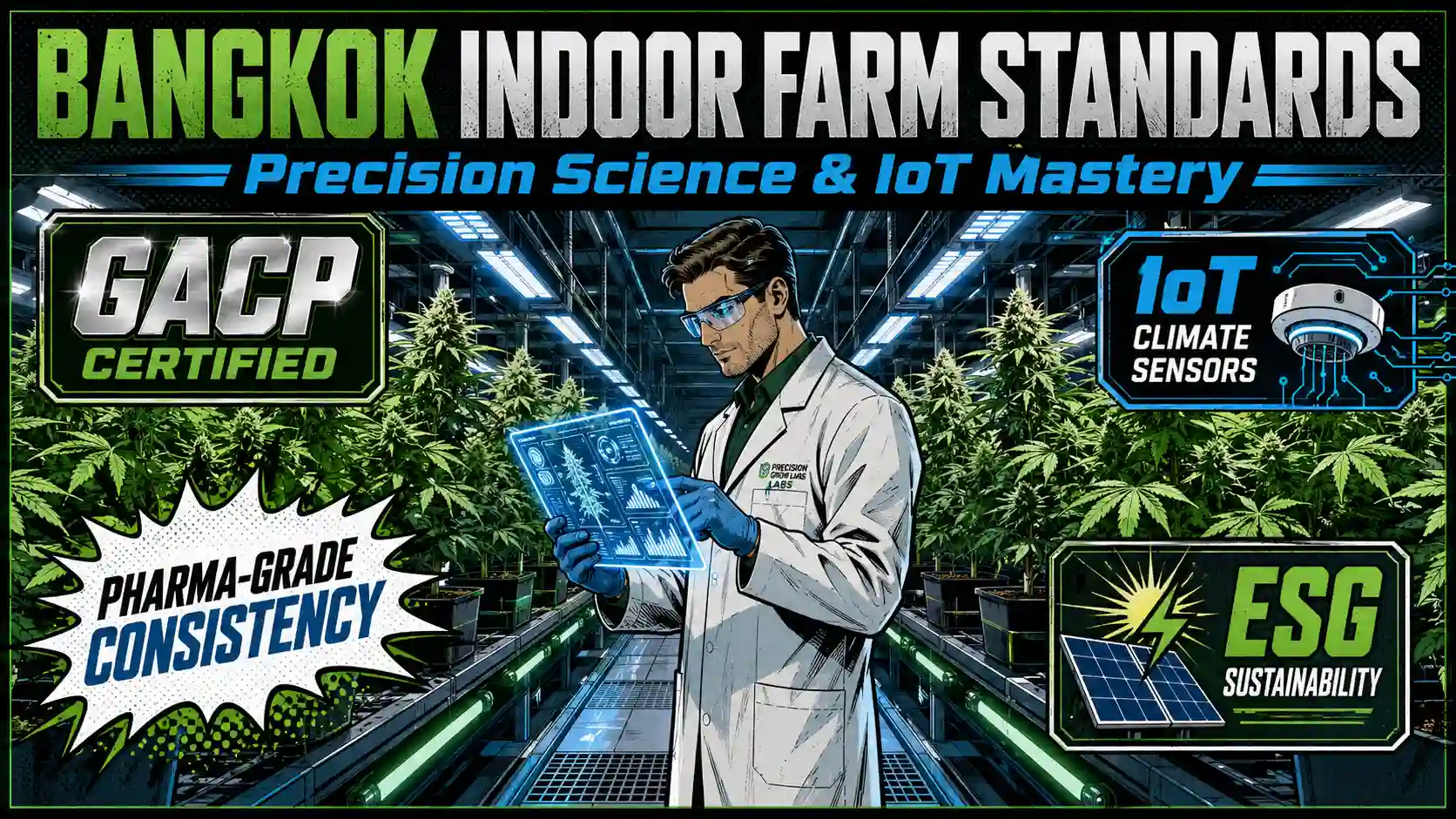 Bangkok defines the indoor cannabis farm in bangkok standards
