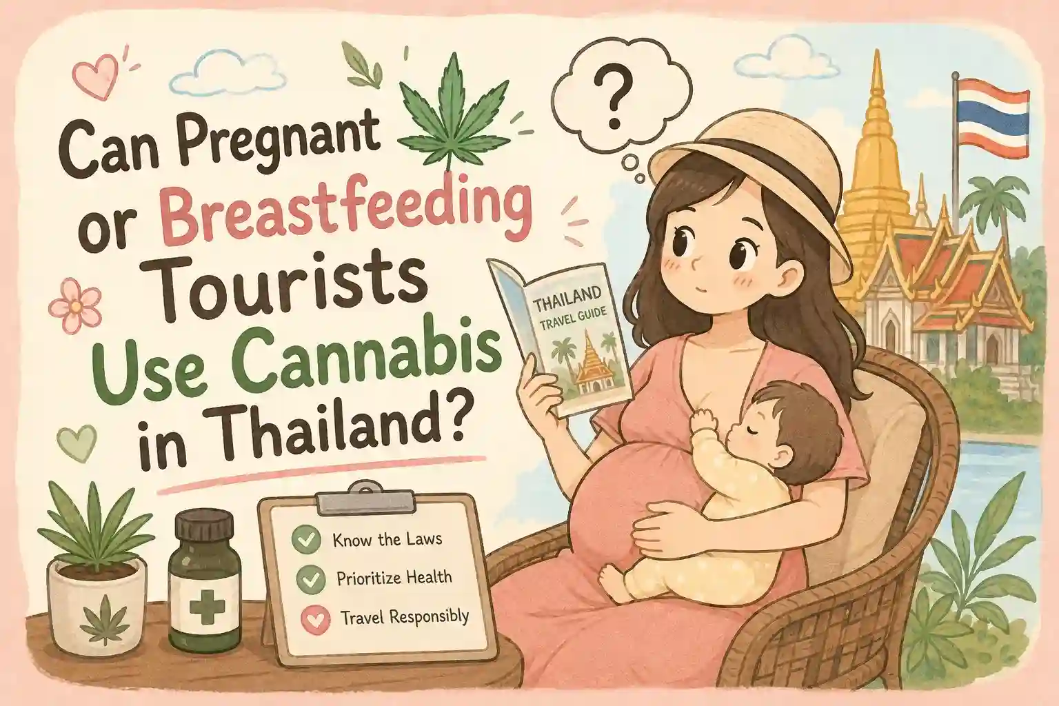 Can Pregnant or Breastfeeding Tourists Use Cannabis in Thailand?