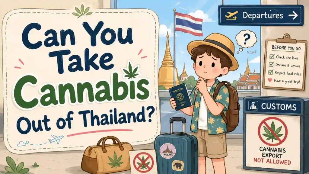 Can You Take Cannabis Out of Thailand?