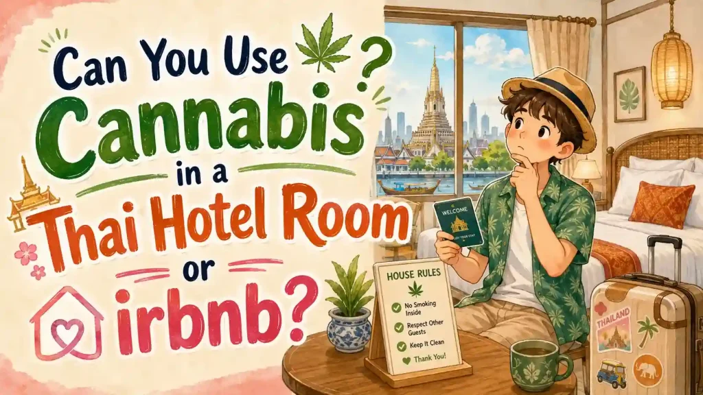 Can You Use Cannabis in a Thai Hotel Room or Airbnb?