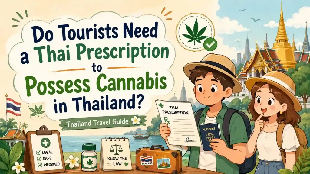 Do Tourists Need a Thai Prescription to Possess Cannabis in Thailand?