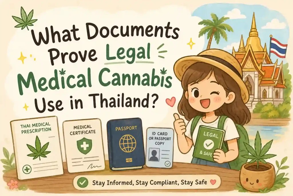 What Documents Prove Legal Medical Cannabis Use in Thailand?
