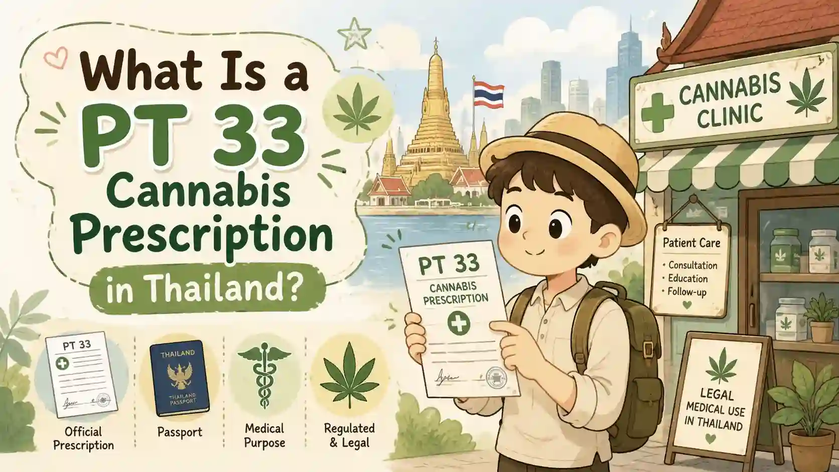 What Is a PT 33 Cannabis Prescription in Thailand?