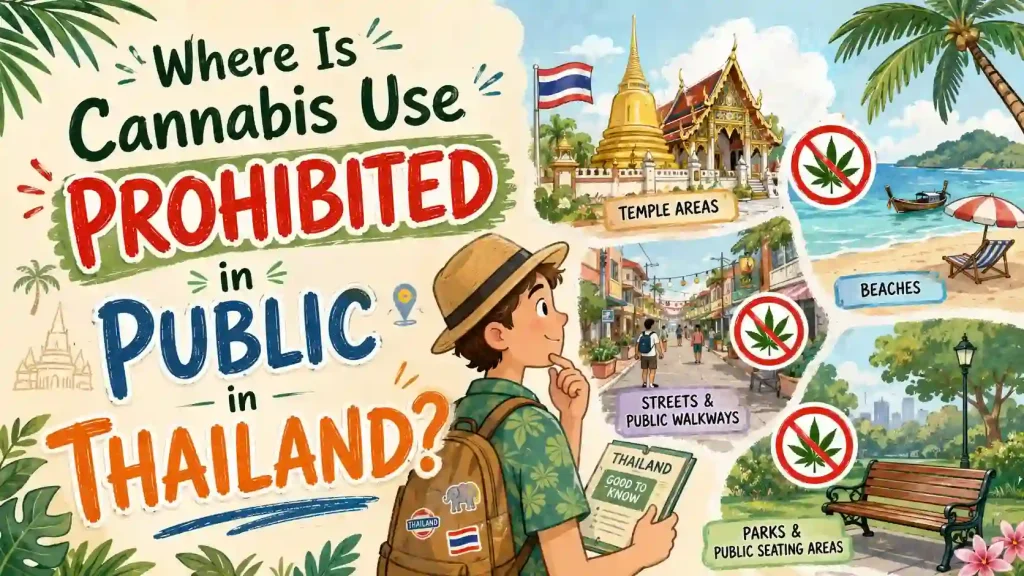 Where Is Cannabis Use Prohibited in Public in Thailand?