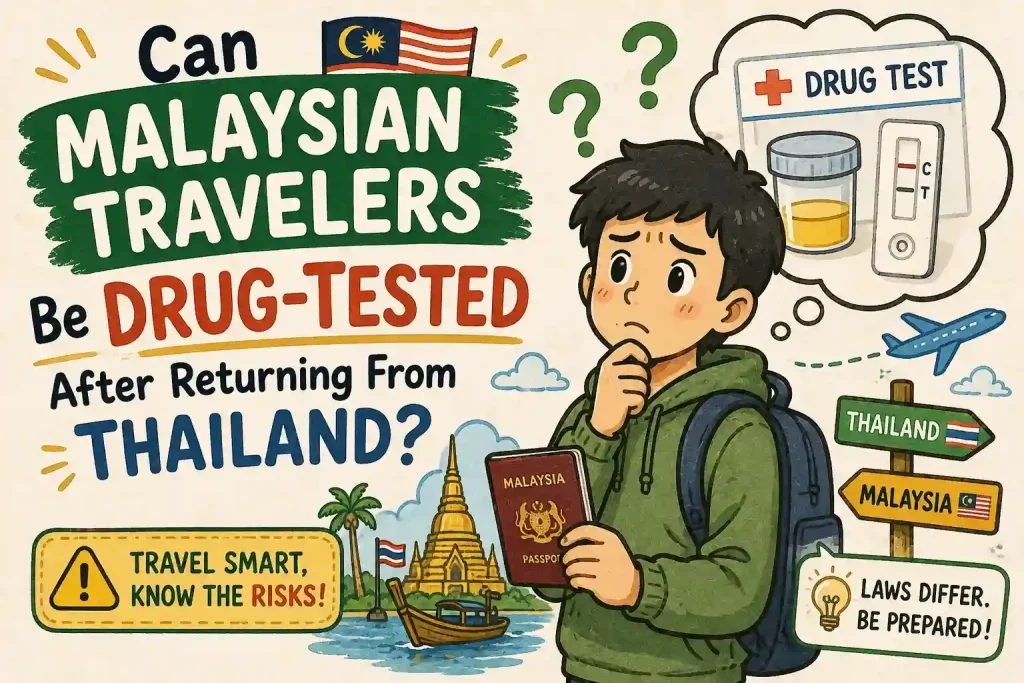 Can Malaysian Travelers Be Drug-Tested After Returning From Thailand?
