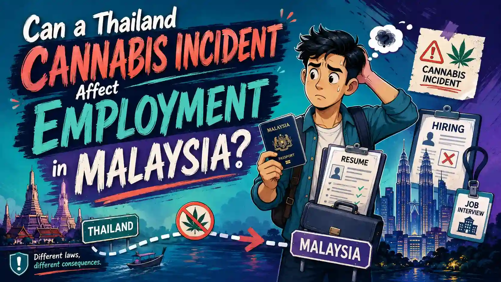 Can a Thailand Cannabis Incident Affect Employment in Malaysia?