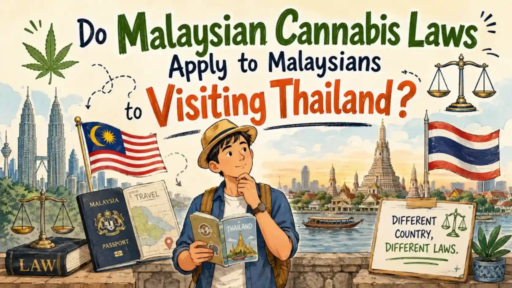 Do Malaysian Cannabis Laws Apply to Malaysians Visiting Thailand?