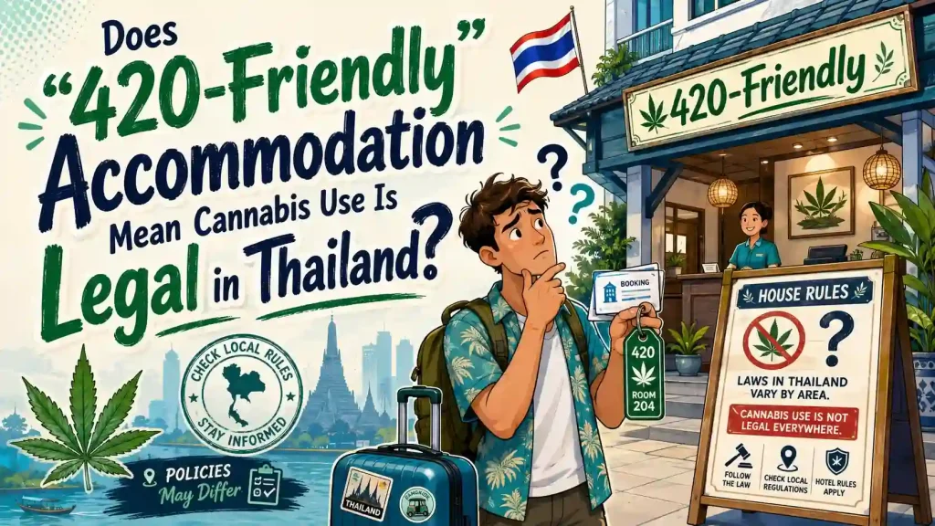 Does “420-Friendly” Accommodation Mean Cannabis Use Is Legal in Thailand?
