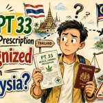 Is a Thai PT 33 Cannabis Prescription Recognized in Malaysia?