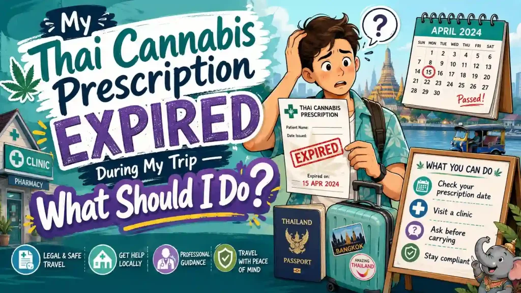 My Thai Cannabis Prescription Expired During My Trip — What Should I Do?