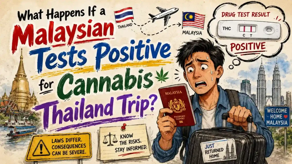 What Happens If a Malaysian Tests Positive for Cannabis After a Thailand Trip?