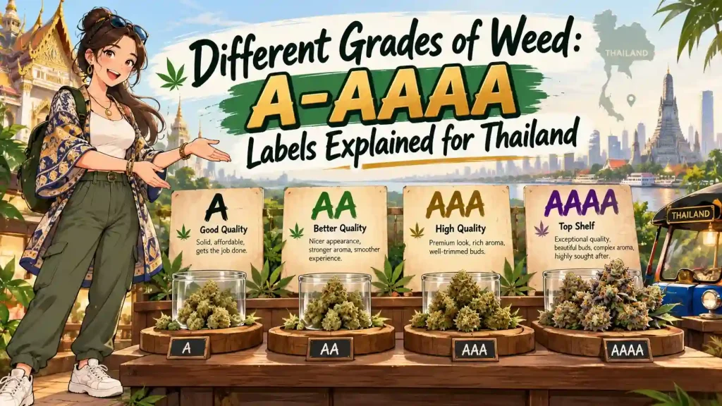 Different Grades of Weed: What A–AAAA Labels Mean in Thailand