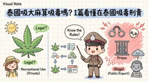 泰國吸大麻算吸毒嗎?1篇看懂在泰國吸毒刑責