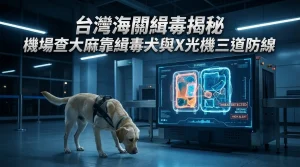 台灣海關緝毒揭秘,機場查大麻靠緝毒犬與X光機三道防線