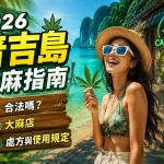 2026普吉島大麻指南：合法嗎？大麻店、處方與使用規定